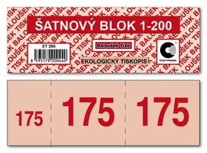 Schließfachblöcke 1 - 200 Nummern ET295